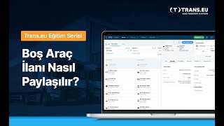 Platformda Boş Araç İlanı Nasıl Paylaşılır?