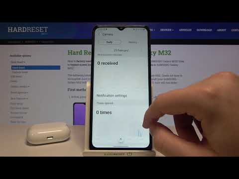 How to Check Number Of Apps Opened Each Day on SAMSUNG Galaxy M32 – Digital Wellbeing