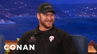 "American Sniper" Chris Kyle Interview  - CONAN on TBS