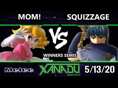S@X 353 Onine Winners Semis - MOM! (Peach) Vs. squizzage (Marth) Smash Melee - SSBM