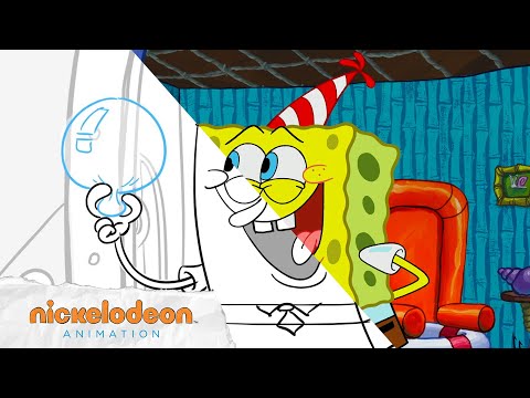 "SpongeBob's Big Birthday Blowout" 🎈 Animatic #1 | SpongeBob SquarePants