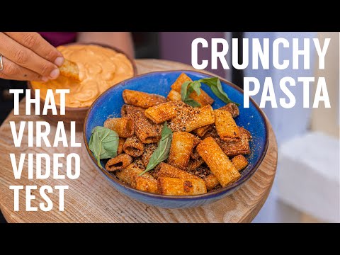 HOW TO MAKE THOSE VIRAL PASTA CHIPS IN THE AIR FRYER