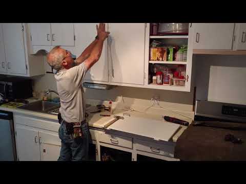 "tune up" old kitchen cabinets