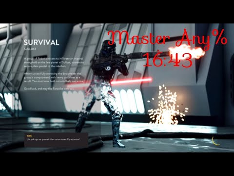 SWBF Survival on Sullust Master Any% in 16:43(FWR)