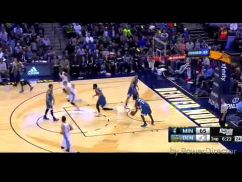 Nikola Jokic 18 points vs Timberwolves 12.12.2015.
