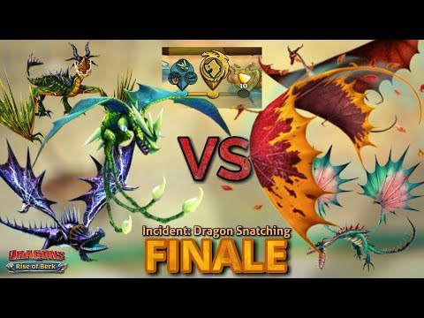 Incident: Dragon Snatching - Part FINALE, vs. Axewing | Dragons: Rise of Berk