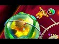 Super Mario Galaxy The Fiery Stronghold Bowser S Star Reactor SMG Guide Walkthrough Gameplay