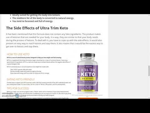 Ultra Trim Keto BHB - Get Decreased Joint Pain