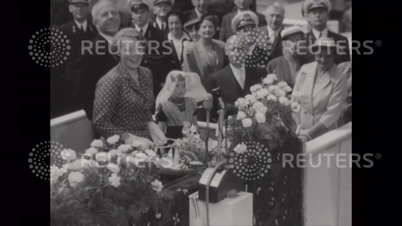 1955 NETHERLANDS: HOLLAND: LAUNCH BY CROWN PRINCESS: