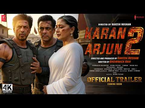 Karan Arjun 2 - Official Trailer | Shahrukh Khan, Salman Khan, Madhuri D, Karan Arjun 2 Trailer 2025