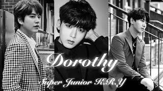 SUPER JUNIOR-K.R.Y 도로시 (Dorothy)【日本語訳/カナルビ/韓国語/歌割(Color Coded Lyrics)】
