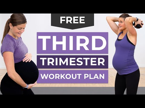 Third Trimester Pregnancy Workout Program Free 4 Week Plan