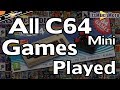 The C64 Mini All 64 Games Played commodore 64