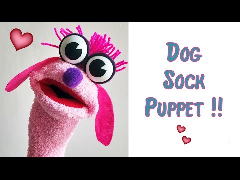 How to make a dog sock puppet. Ana | DIY Crafts