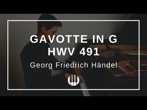 Gavotte in G-Dur HWV 491 by Georg Friedrich Händel