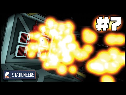 How to set up Pressure Regulators (and also everything is on fire) | Stationeers Europa | #7