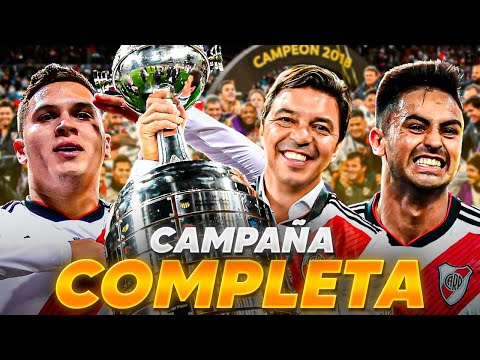 The complete campaign of River Plate, champion of the 2018 Libertadores Cup