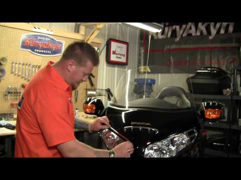Kuryakyn Garage: Honda Goldwing Front Fairing Chrome Install