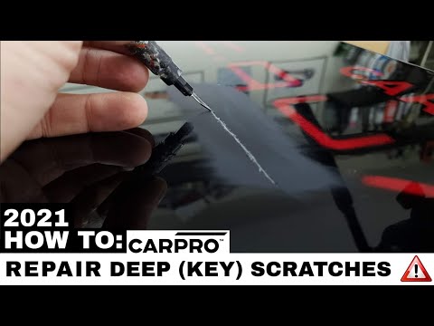 How to Repair a DEEP SCRATCH in Car Paint (DIY)/ Ogrebotina na Laku POPRAVLJANJE