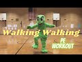 PhysEdZone Walking Walking Fitness Dance PE Workout Brain Break