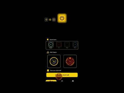Blue balls: Trick Button