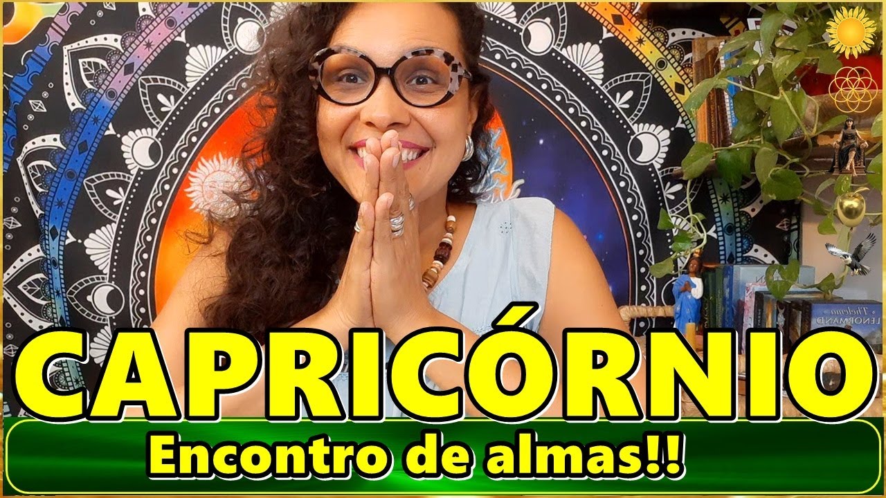 CAPRICÓRNIO ♑️O RECADO É URGENTE E VAI ACONTECER AGORA! ENCONTRO DE ALMAS! REALIZAÇÃO IMPORTANTE!