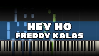 Freddy Kalas - Hey Ho - Piano Tutorial