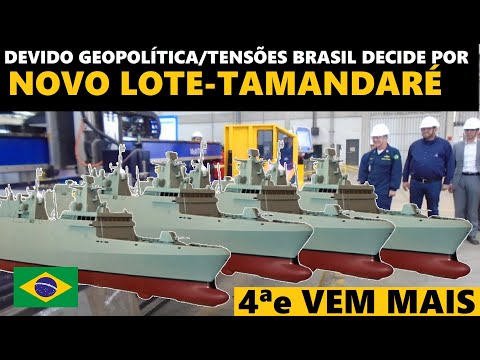 🇧🇷 BRAZIL decides on a NEW BATCH of TAMANDARÉ frigates amidst GEOPOLITICAL TENSIONS OF THE GLOBAL...