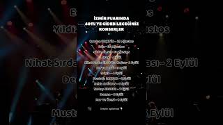 Kültürpark’ta 40₺’ye gidebileceğiniz konserler; #izmir #izmiretkinlik 