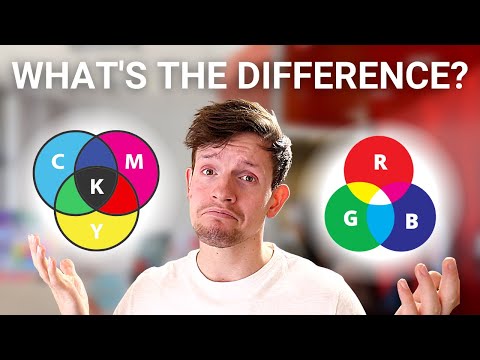 What Is The Difference Between RGB and CMYK? Color Models and Print