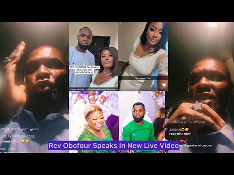 Rev Obofour Replies Marriage To Maame Sika,Reacts To Beef Btwn His Wife & Baby Mama & Ai Bdae Pictur