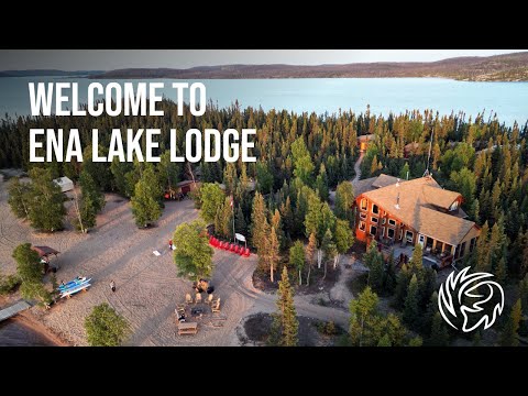 Catching GIANT Trout at Ena Lake Lodge