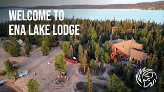 Catching GIANT Trout at Ena Lake Lodge