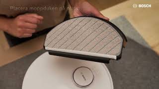 Bosch Home Robotics Spotless HowTo Fill the integrated water tank SE