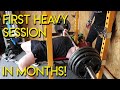 150kg Bench For Reps After 4 Months Of No Training!