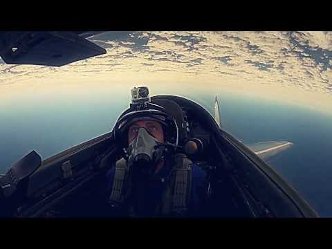 Civilian Edge of Space flight in a MiG-29 Fighter Jet - HD