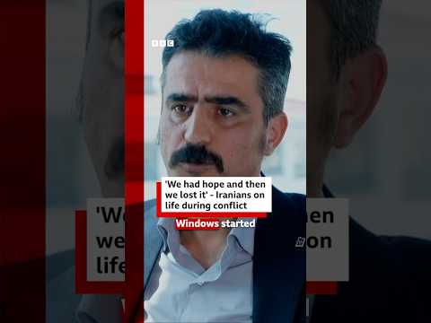 'We had hope and then we lost it' - Iranians on life during conflict. #Iran #BBCNews