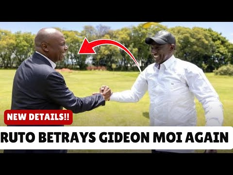 STATEHOUSE REGRETS as Gideon Moi unleashed fire and drops BOMBSHELL to RUTO
