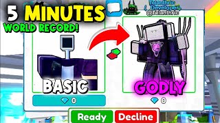 🔥 I GOT GODLY in 5 MINUTES! 😍 EASY FREE GODLY!! 🤯 Toilet Tower Defense | EP 70 Part 3 (Roblox)