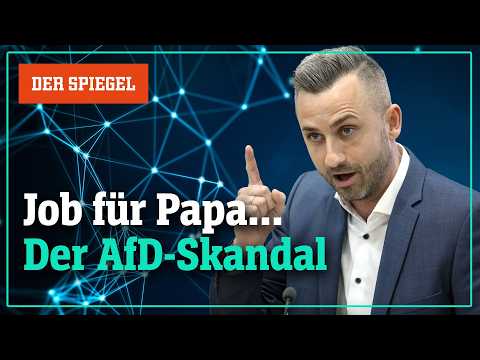 Video Thumbnail: AfD: Wie die Vorwürfe der Vetternwirtschaft die Partei erschüttern – Shortcut | DER SPIEGEL