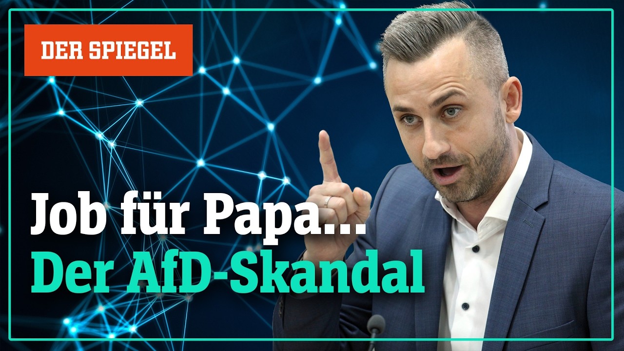 AfD: Wie die Vorwürfe der Vetternwirtschaft die Partei erschüttern – Shortcut | DER SPIEGEL