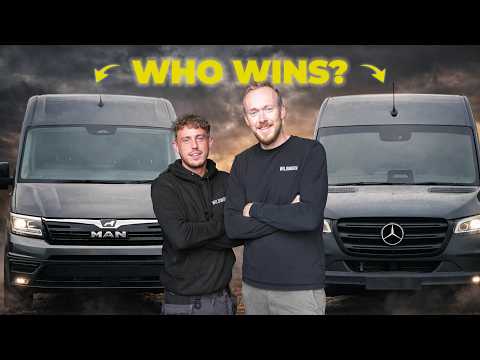 Mercedes Sprinter vs MAN TGE | Which Is Better for Campervan Builds