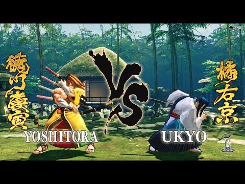 LEVEL 5 Yoshitora Tokugawa VS Ukyo Tachibana Samurai Shodown 2019 BATTLE TUTORIAL