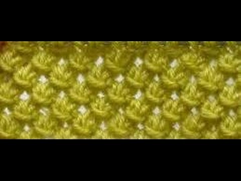 Stricknuster Nr.6 *Stricken mit Umschlag * -ideal fuer Anfaenger