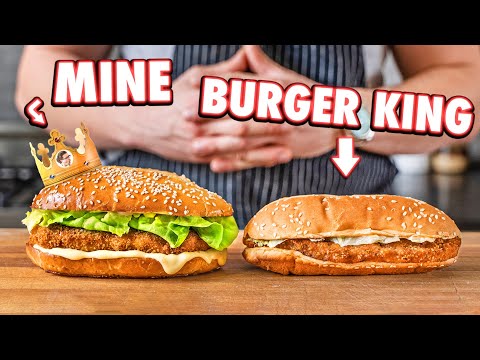Making the Burger King Original Chicken Sandwich At Home | But Better