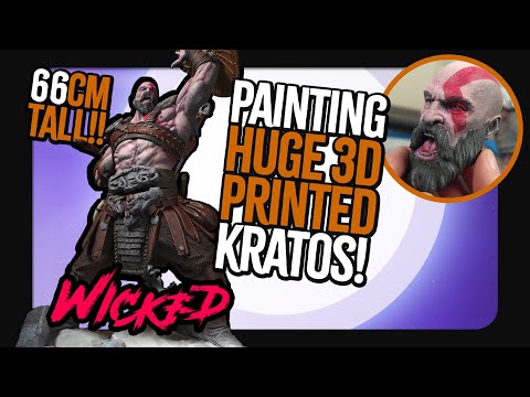 How to paint this LEGENDARY God of War statue like a pro.