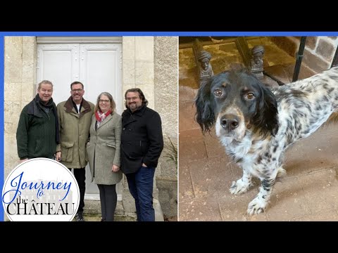 CHATEAU Friends VISIT and a Lost DOG RESCUE - Journey to the Château de Colombe, Ep. 67