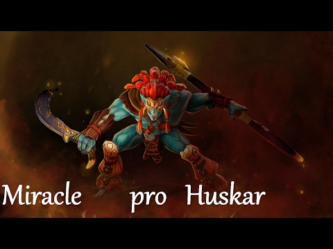 Miracle pro Huskar armlet | carry | fountain | funny — Dota 2