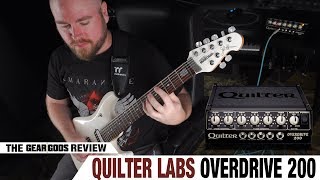 Video thumbnail for QUILTER LABS Overdrive 200 Amp Head - The Gear Gods Review | GEAR GODS by Trey Xavier