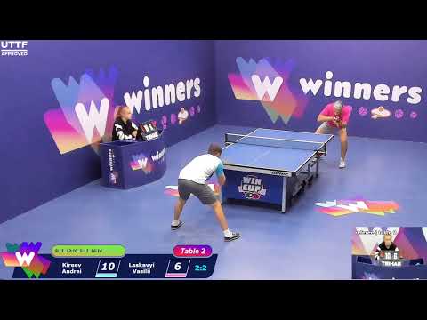 WINners CUP table 2  04.10 Kireev Andrei - Laskavyi Vasilii  16:00